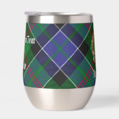 Clan Paterson Crest sur Tartan (Droite)