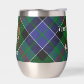 Clan Paterson Crest sur Tartan (Gauche)