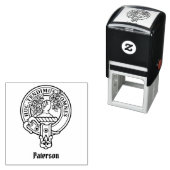 Clan Paterson Crest Zelfinktende Stempel (In situ)