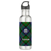 Clan Paterson Tartan Waterfles (Voorkant)