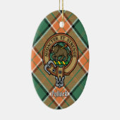 Clan Pollock Crest keramisch Ornament (Rechts)