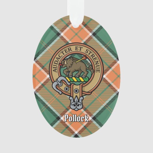 Clan Pollock Crest Ornament (voorkant)