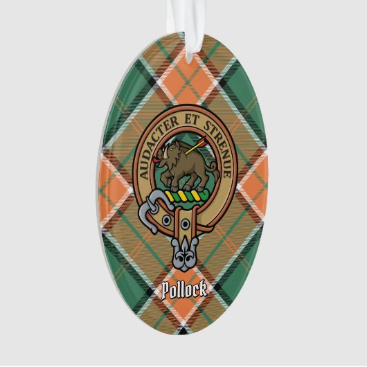 Clan Pollock Crest Ornament (voorkant)