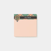 Clan Pollock Crest Post-it Notes (Devant)
