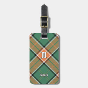Clan Pollock Tartan Bagagelabel