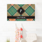Clan Pollock Tartan Banner (Insitu)