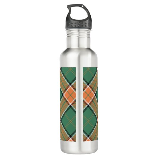 Clan Pollock Tartan Bouteille d'eau en acier inoxy (Dos)