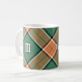 Clan Pollock Tartan Coffee Mok (Voorkant links)