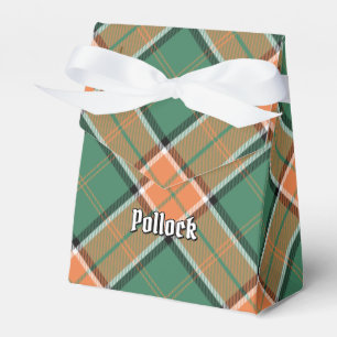 Clan Pollock Tartan Favor Box Bedankdoosjes
