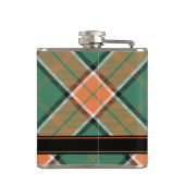 Clan Pollock Tartan Flask Heupfles (Achterkant)