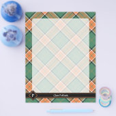 Clan Pollock Tartan Flyer (Enkel)