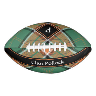Clan Pollock Tartan Football
