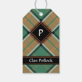 Clan Pollock Tartan Gift Labels Cadeaulabel (Voorkant)