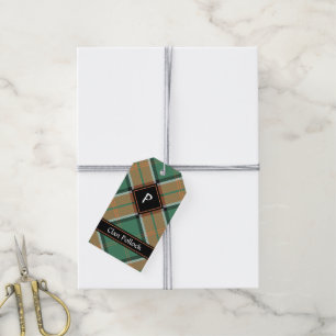 Clan Pollock Tartan Gift Labels Cadeaulabel