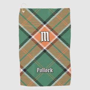 Clan Pollock Tartan Golf Towel Golfhanddoek