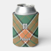 Clan Pollock Tartan Koelbox Blikjeskoeler (Blikje Voorkant)