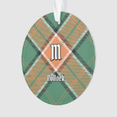 Clan Pollock Tartan Ornament (voorkant)