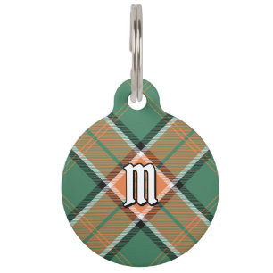 Clan Pollock Tartan Pet ID Tag Huisdierpenning