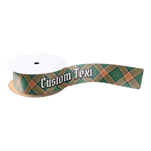 Clan Pollock Tartan Satin Ribbon Lint (Spoel)