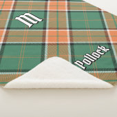 Clan Pollock Tartan Sherpa Blanket Deken (3/4)