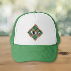 Clan Pollock Tartan Trucker Hat Pet