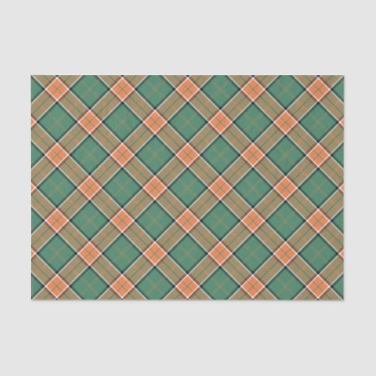 Clan Pollock Tartantiketpapier Tissuepapier (Voorkant)