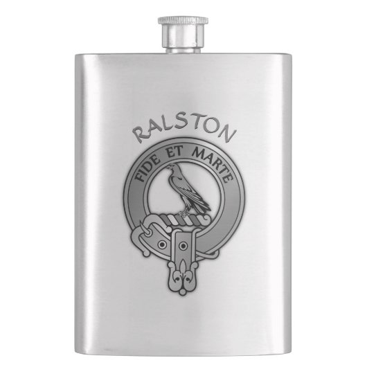 Clan Ralston Crest Flacon (Voorkant)