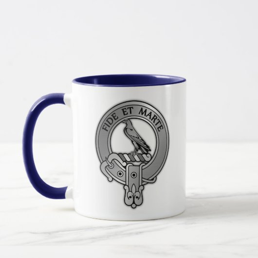 Clan Ralston Crest Mug (Gauche)