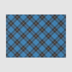 Clan Ramsay Blue Hunting Tartan Tissuepapier