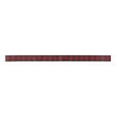 Clan Ramsay Classic Red en Black Tartan Lint (Voorkant)