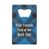 Clan Ramsay Crest sur Blue Hunter Tartan (Dos)