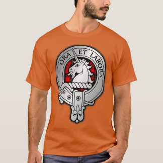 Clan Ramsay Crest Tartan T-shirt
