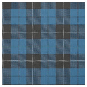 Clan Ramsay Ramsey Blue Hunting Tartan Fabric Stof