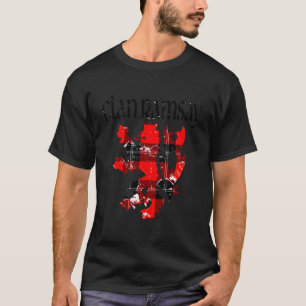 Clan Ramsay Tartan Schotse familienaam Scotland P T-shirt