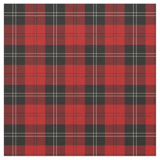 Clan Ramsay Tartan Stof (Close Up)
