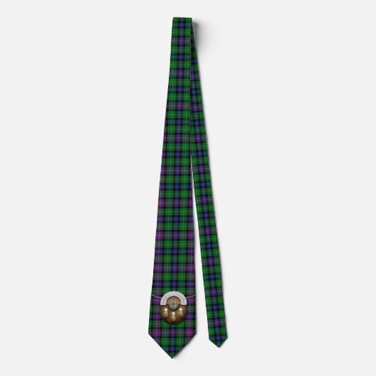Clan Rankine Tartan Stropdas (Voorkant)