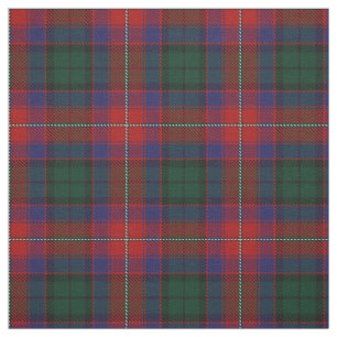 Clan Rattray Red Green Scottish Tartan Pset Stof