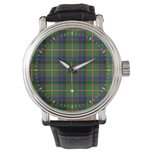Clan Reid Tartan Horloge