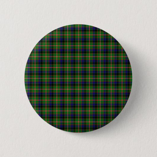 Clan Reid Tartan Ronde Button 5,7 Cm (Voorkant)