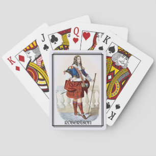 Clan Robertson Classic Scotland Bicycle Deck Pokerkaarten