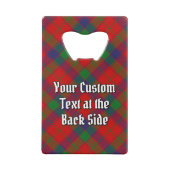 Clan Robertson Crest sur Tartan (Dos)