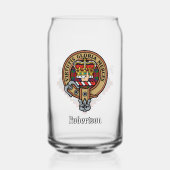 Clan Robertson Crest sur Tartan (Recto)