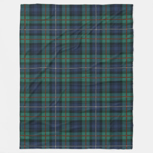 Clan Robertson Pset Paars Green Tartan Check Fleece Deken
