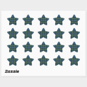 Clan Robertson Sticker Star Plaid (Feuille)