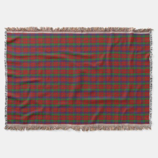 Clan Robertson Tartan Deken (Voorkant)