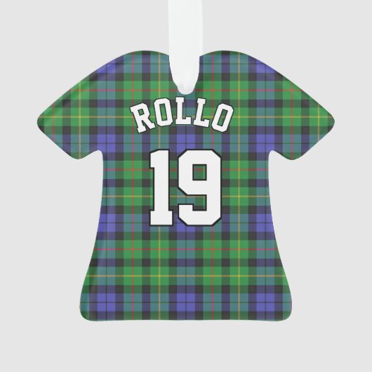 Clan Rollo Tartan Christmas Jersey (dos)