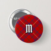Clan Roos Tartan Button (Voorkant /achterkant)