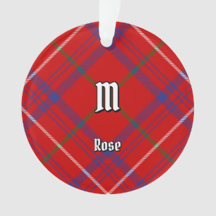 Clan Roos Tartan Ornament