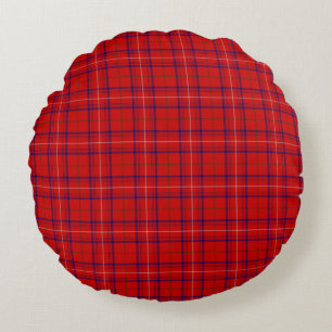 Clan Roos Tartan Pset Rond Kussen
