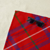 Clan Roos Tartan Strandlaken (In situ)